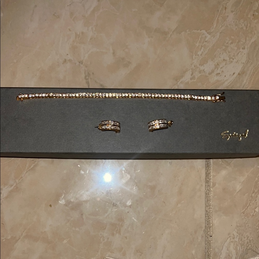 Spiegel Gold and Silver Bracelet Elegant Jewelry